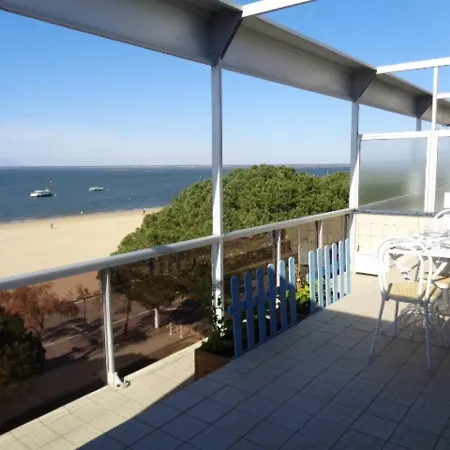 T3 Au Centre D'arcachon Avec Vue Mer, Terrasse Et Parking Securise - Fr-1-374-74 * Arcachon
