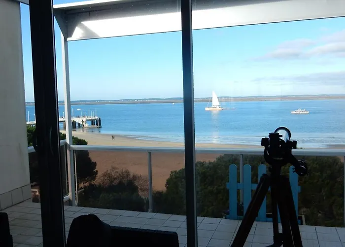 T3 Centre Arcachon, Vue Bassin, Parking, Animaux Ok, Wifi - Fr-1-374-74 Lejlighed Arcachon