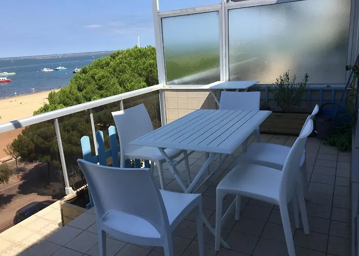 T3 Centre Arcachon, Vue Bassin, Parking, Animaux Ok, Wifi - Fr-1-374-74 شقة آركاشو