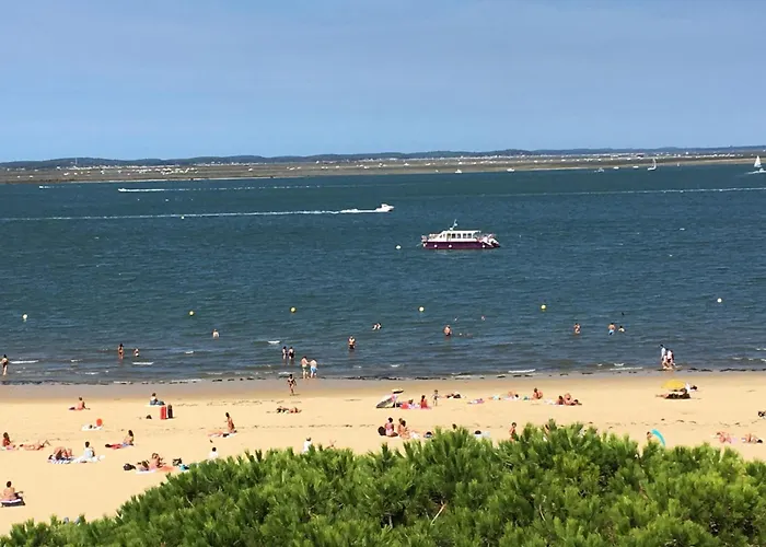 T3 Centre Arcachon, Vue Bassin, Parking, Animaux Ok, Wifi - Fr-1-374-74 Lejlighed Arcachon